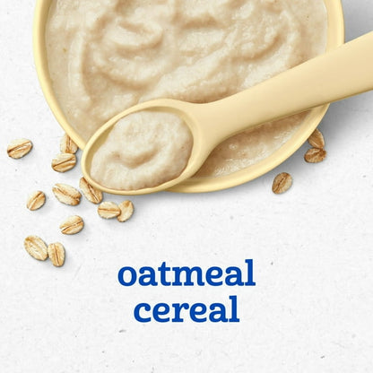 Gerber Stage 1 Baby Food, Baby Oatmeal Cereal, 8g Whole Grains, Infant Cereal 16 oz