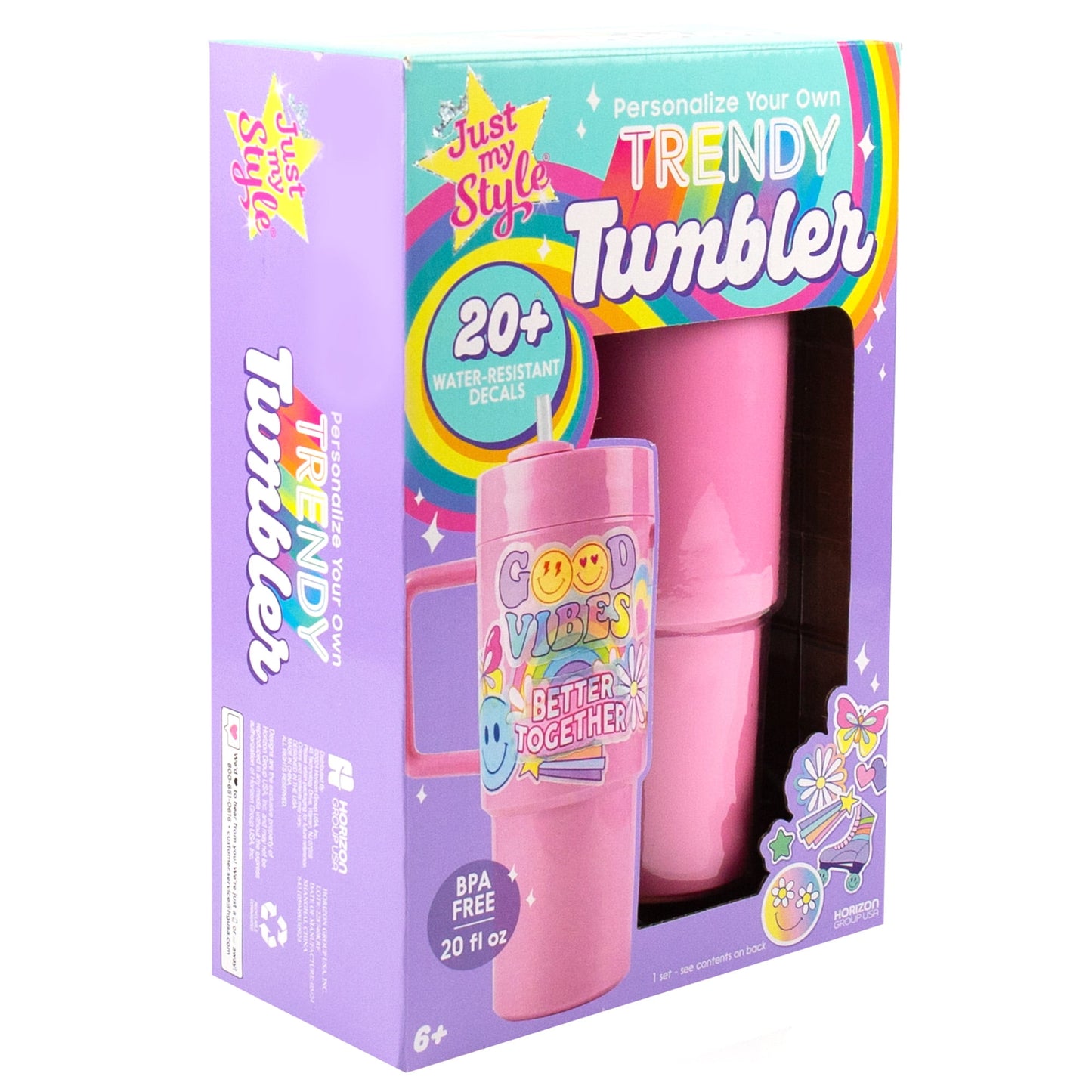 Kids’ tumbler made for daily use, offering a convenient straw and protective lid for mess-free drinking