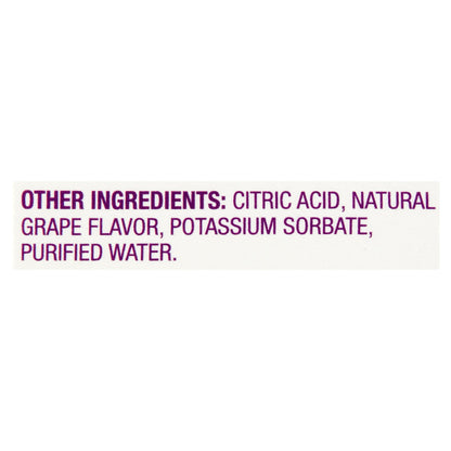 Image displaying text about ingredients and details of a gentle relief product