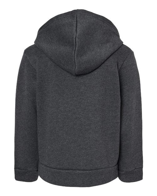 Toddler Zip-Up Hoodie Dark Grey Heather – Soft Fleece Cotton Blend |  Kids Hoodie | Unisex Toddler Jacket