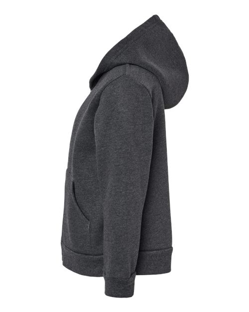 Toddler Zip-Up Hoodie Dark Grey Heather – Soft Fleece Cotton Blend |  Kids Hoodie | Unisex Toddler Jacket