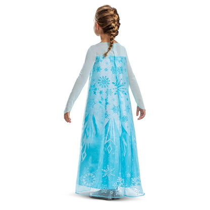 Frozen Elsa Costume for Children, Girls XS (4/5)