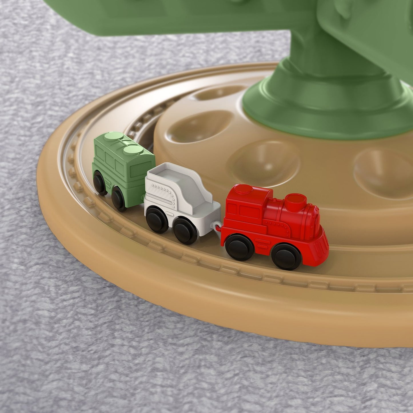 Festive Christmas holiday tree playset featuring a cheerful seasonal design, perfect for winter celebrations, imaginative play, and adding decorative charm to any home