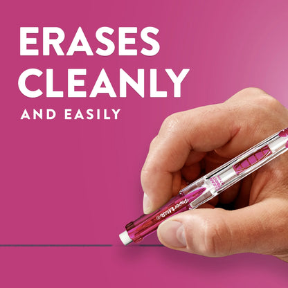 Paper Mate Clear Point Mechanical Pencils, 0.7mm, #2, Fashion Barrels, 2 Count