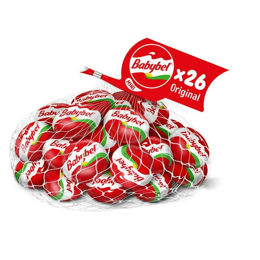 Mini Babybel Original Semisoft Cheese, 26 ct