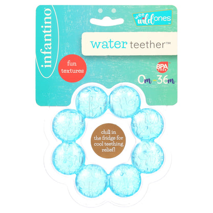 Infantino Soothing Soft Circular Water Teether, Blue