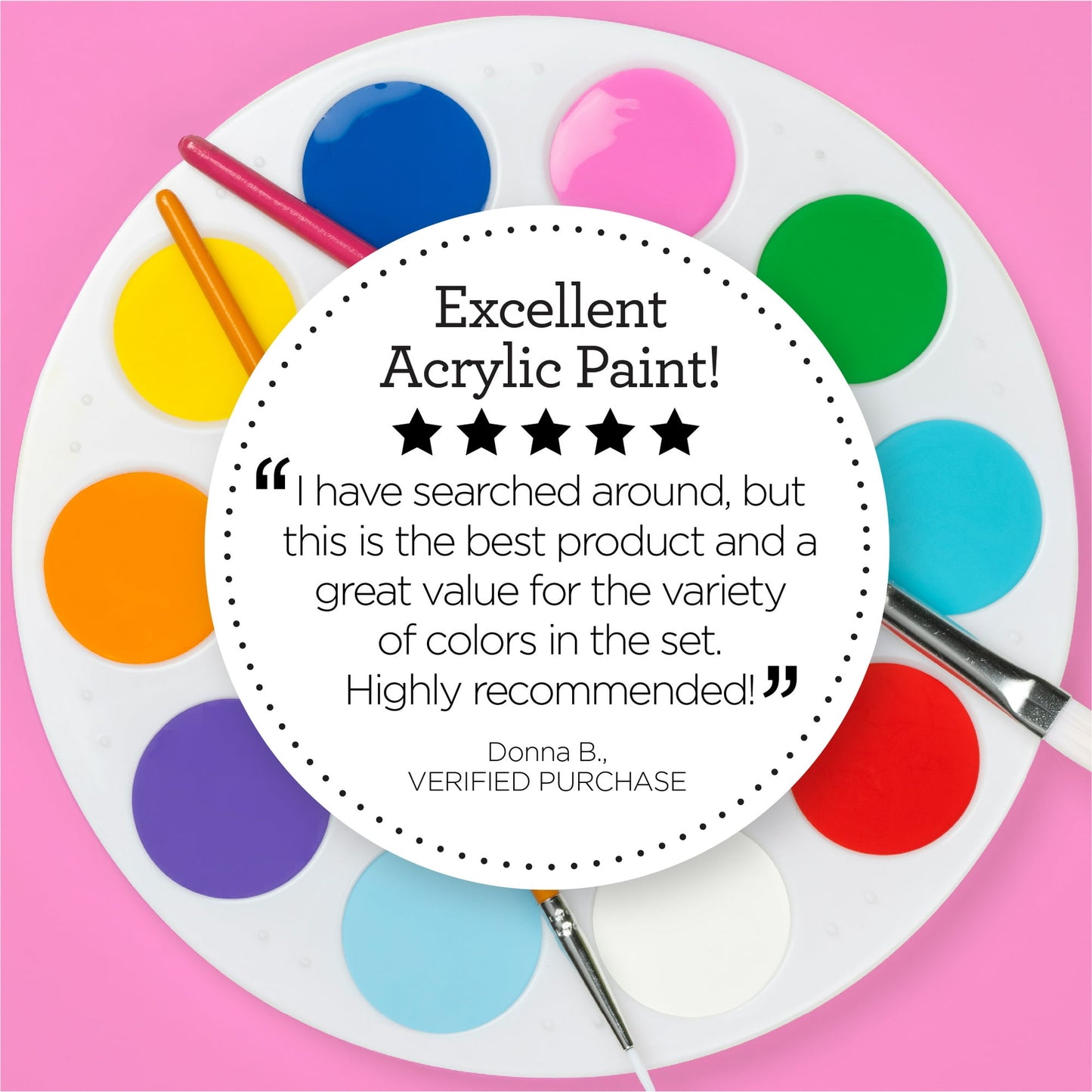 Apple Barrel Acrylic Craft Paint, Matte Finish, 2 fl oz