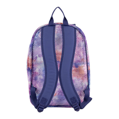 Stylish unisex backpack with breathable mesh design and adjustable shoulder straps