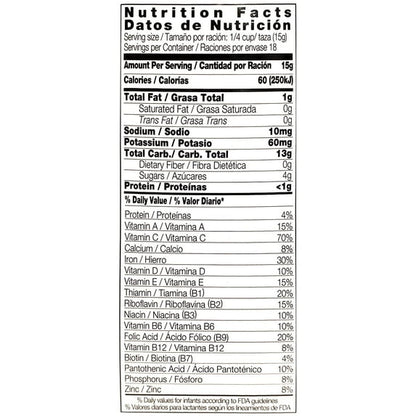 Nestlé Nestum Stage 2 Baby Cereal, Multicereal with Prune, 9.5 Ounce Canister (2 pack)