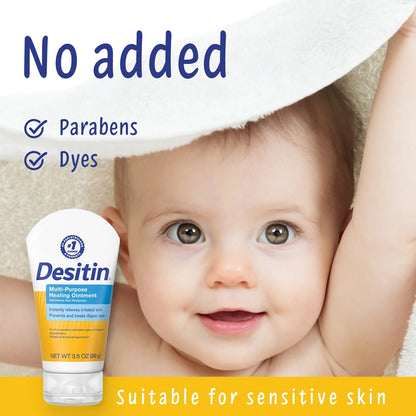 Desitin Multipurpose Baby Ointment with White Petrolatum for Dry Skin - 3.5oz