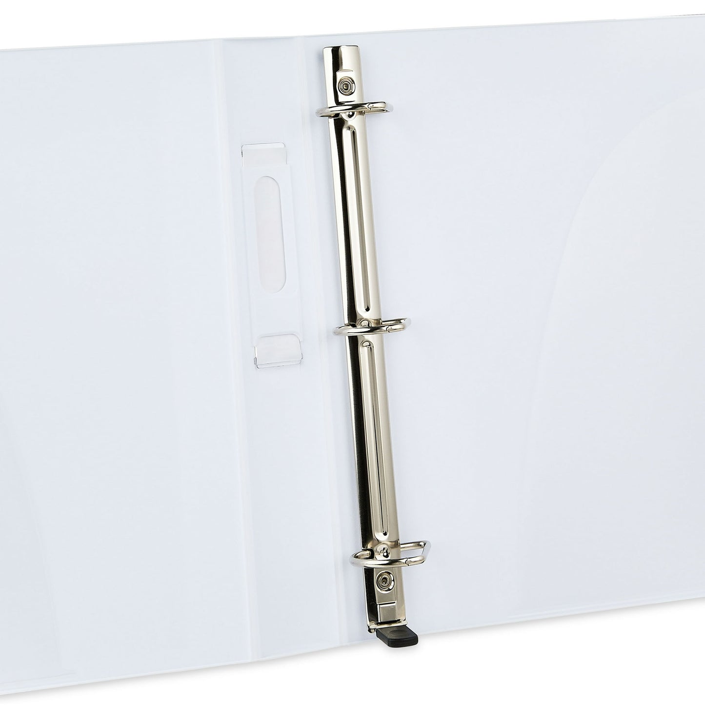 Pen+Gear Heavy Duty View 3" D-Ring Binder, White