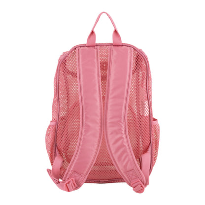Lightweight breathable mesh backpack for school and gym