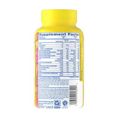Image showing text about ingredients and details of a Daily wellness supplement product for kids