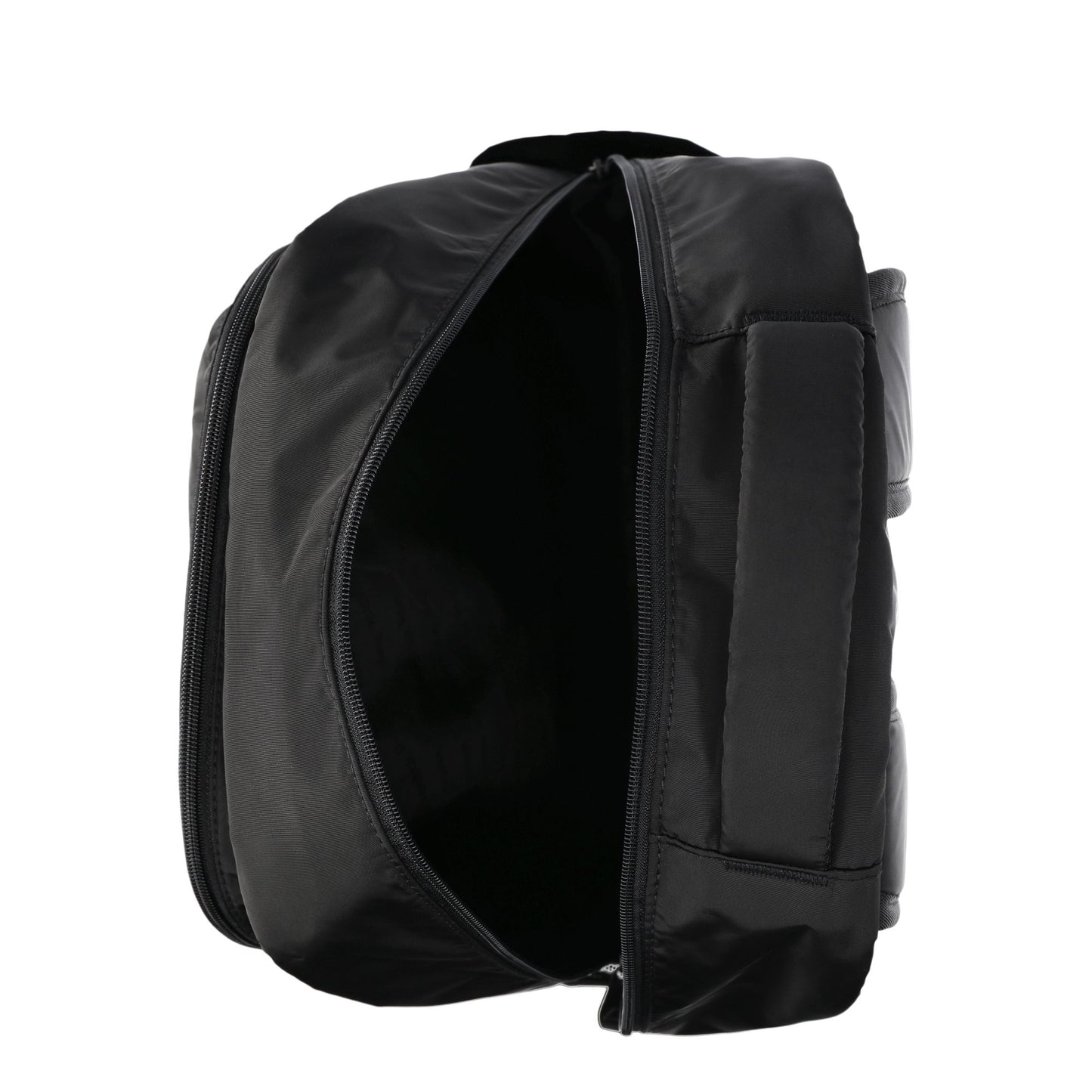 Modern compact backpack combines sporty style, practical organization, and long-lasting performance.