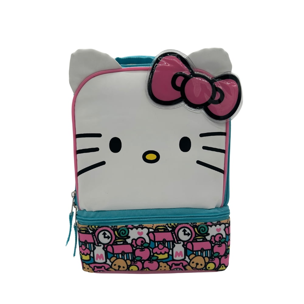 Insulated lunch bag displayed on a white background.