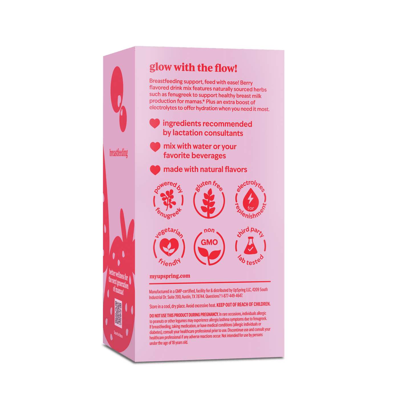Lactation support drink mix - designed to help breastfeeding moms with nourishment and milk production