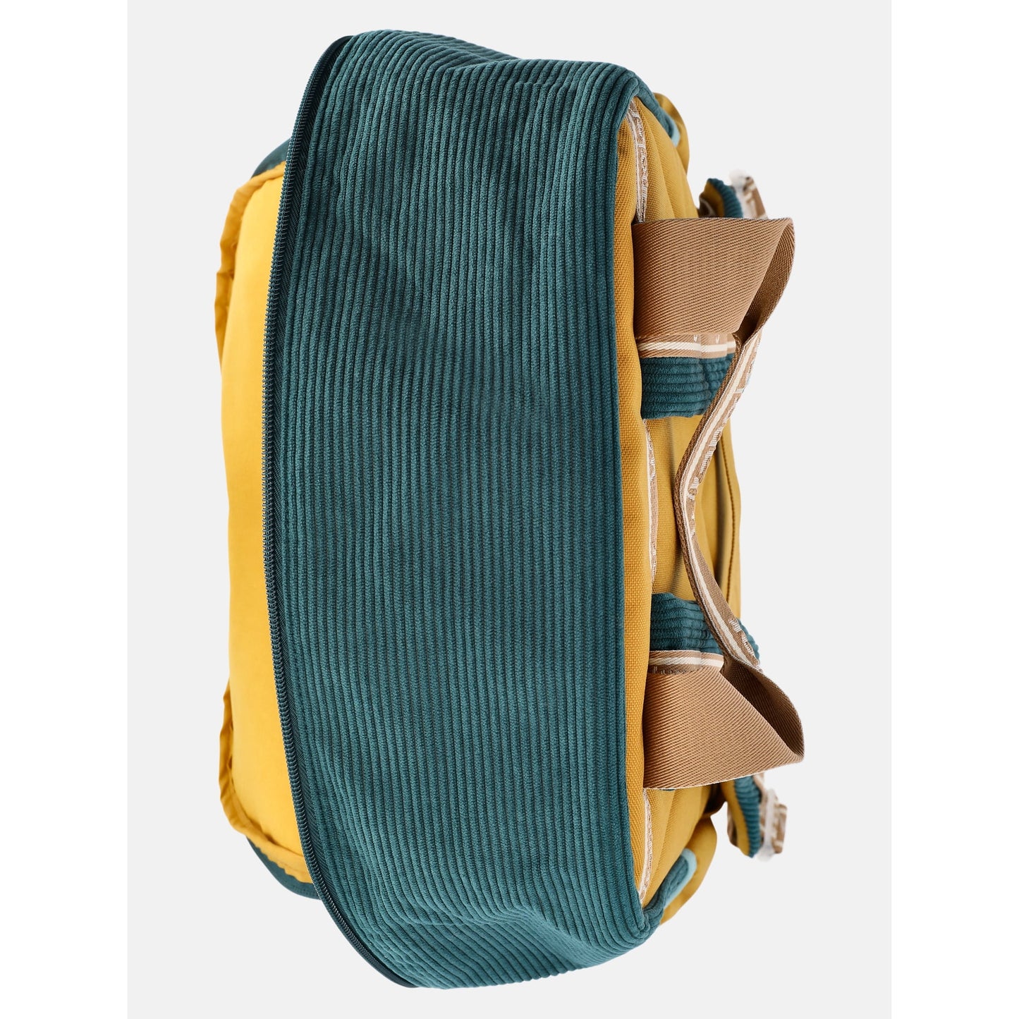 Everyday travel and school backpack with durable fabric construction and comfortable design