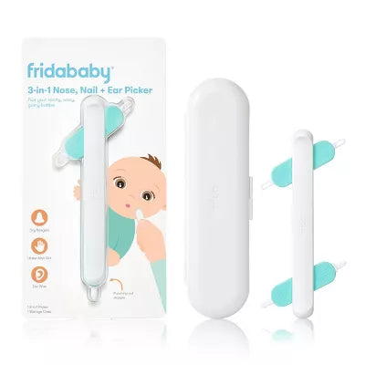 3-in-1 Nose, Nail, and Ear Picker with packaging on a white background
