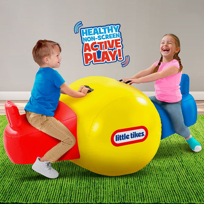 Colorful kids outdoor play equipment for active backyard fun and physical play for toddlers and young children.