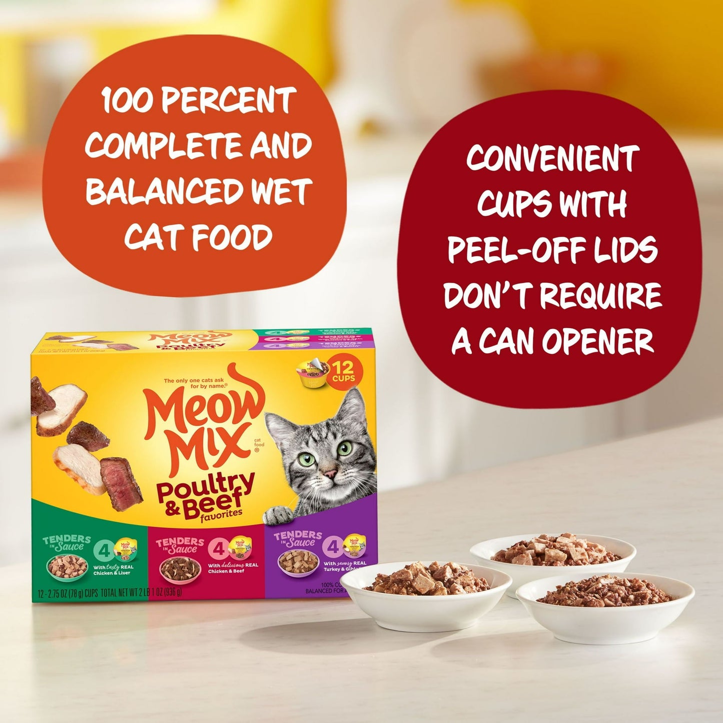 Image displaying text about the details of a Wet cat food