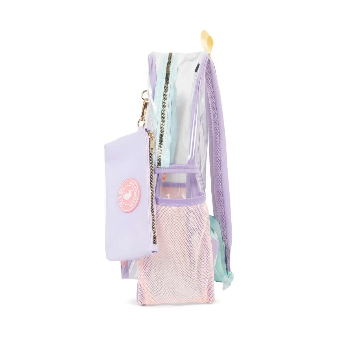 Lightweight travel backpack with secure zipper pockets and organized storage space