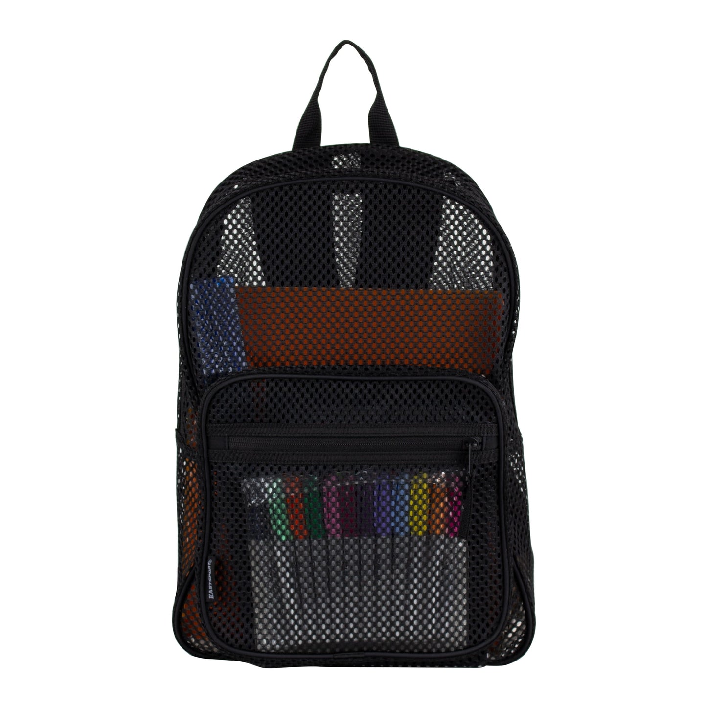 Stylish unisex backpack with breathable mesh design and adjustable shoulder straps