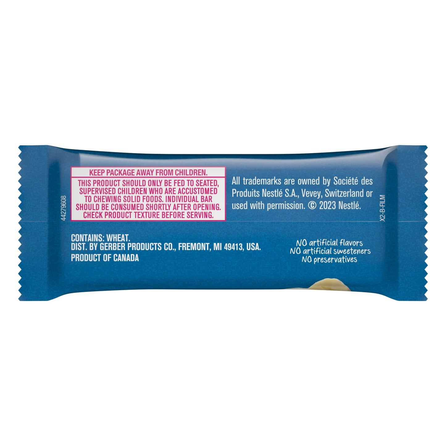 Gerber Soft Baked Grain Bars Strawberry Banana Toddler Food Snack Bar, 5.5 oz Box