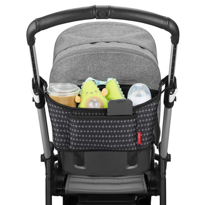 Image displaying a baby stroller with a baby stroller accessory – convenient add-on designed to make outings easier and more comfortable for caregivers and little ones