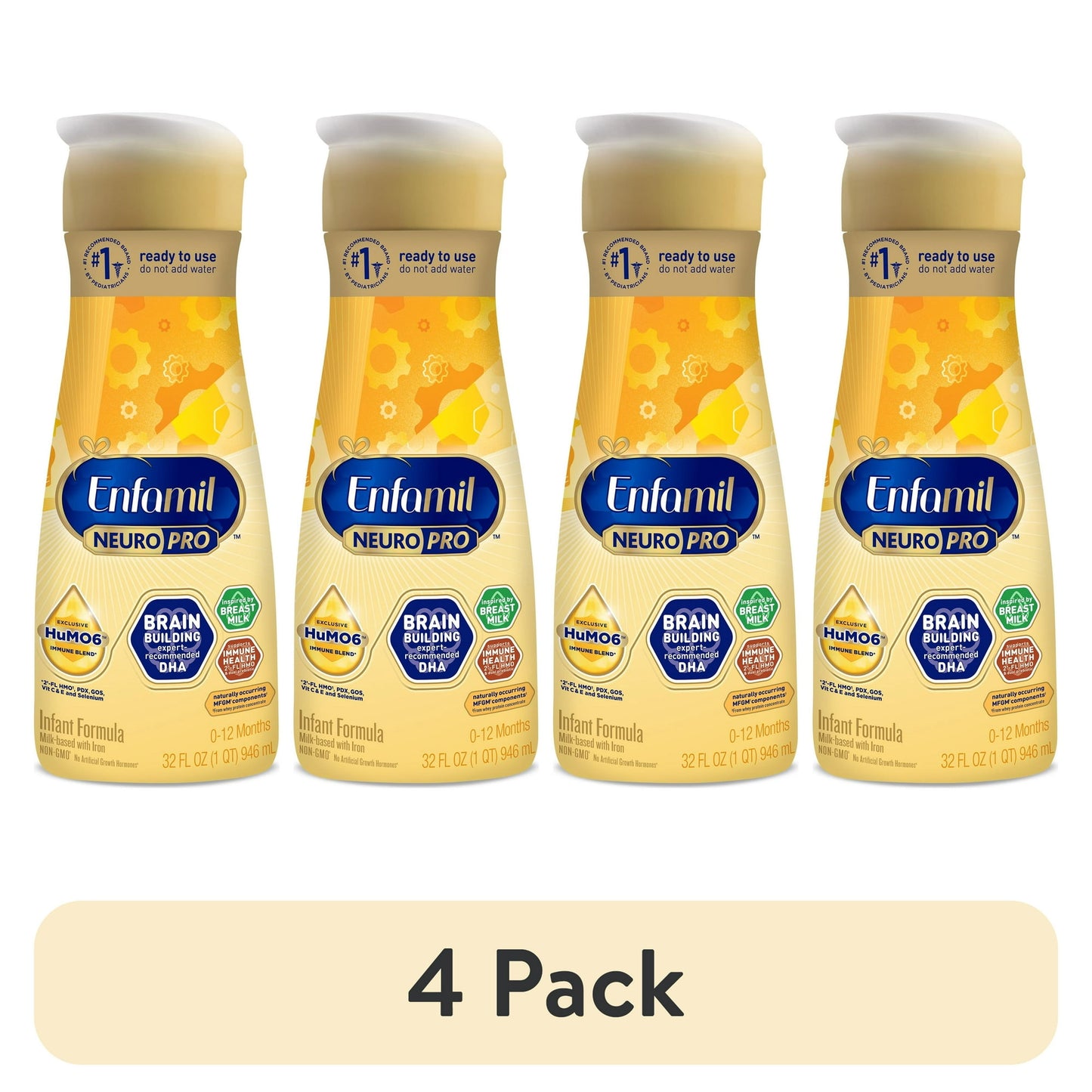 Enfamil NeuroPro Liquid Baby Formula, Brain Support