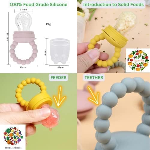 O'doe 17-Piece BPA-Free Silicone Baby Feeding Set