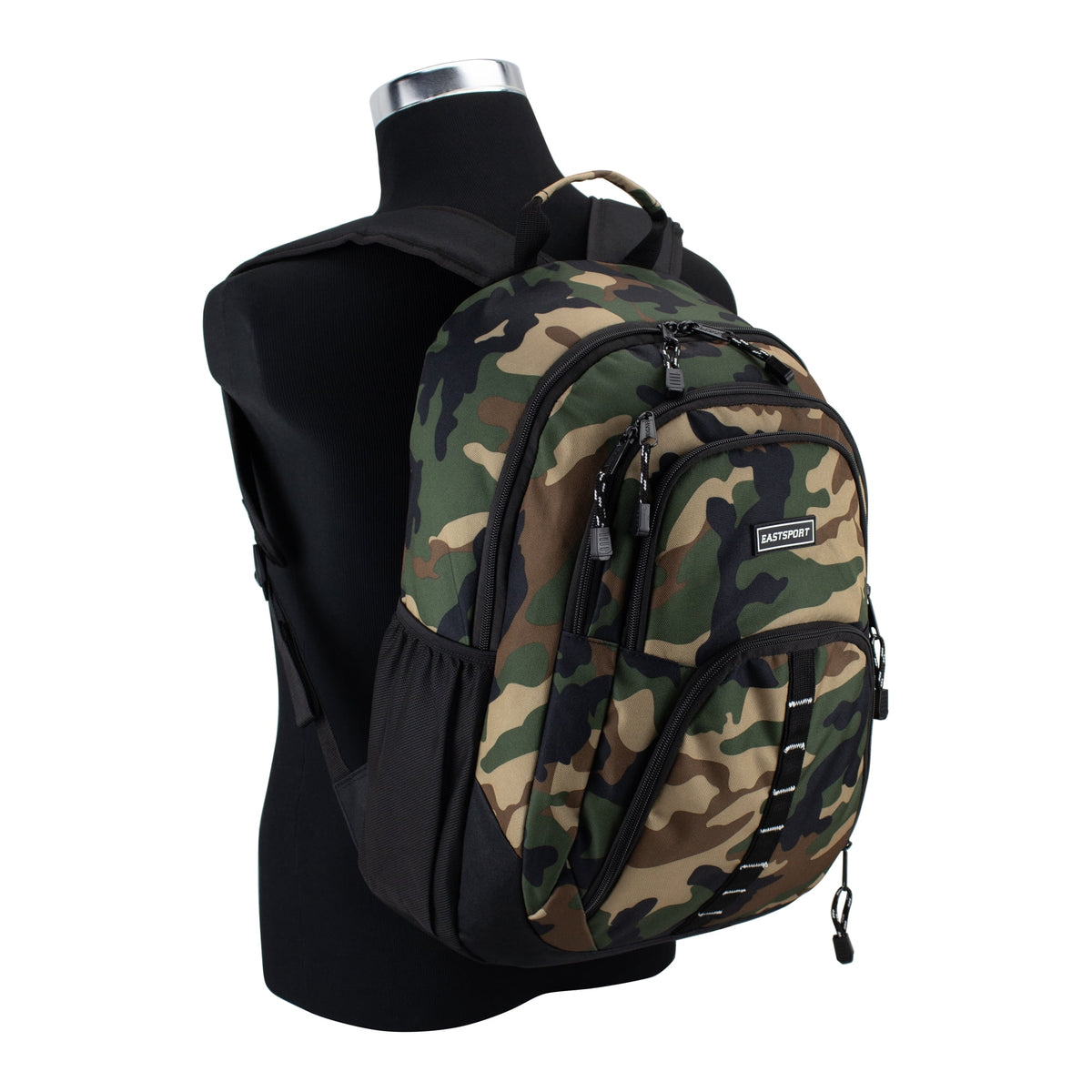 Multi-purpose backpack with roomy storage compartments and comfortable adjustable shoulder straps