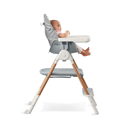 Skip Hop Baby High Chair 2-in 1 Convertible High Chair, Sit-to-Step