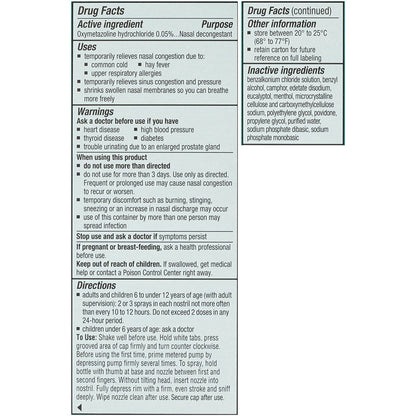 Image displaying text about ingredients and details of a gentle relief product