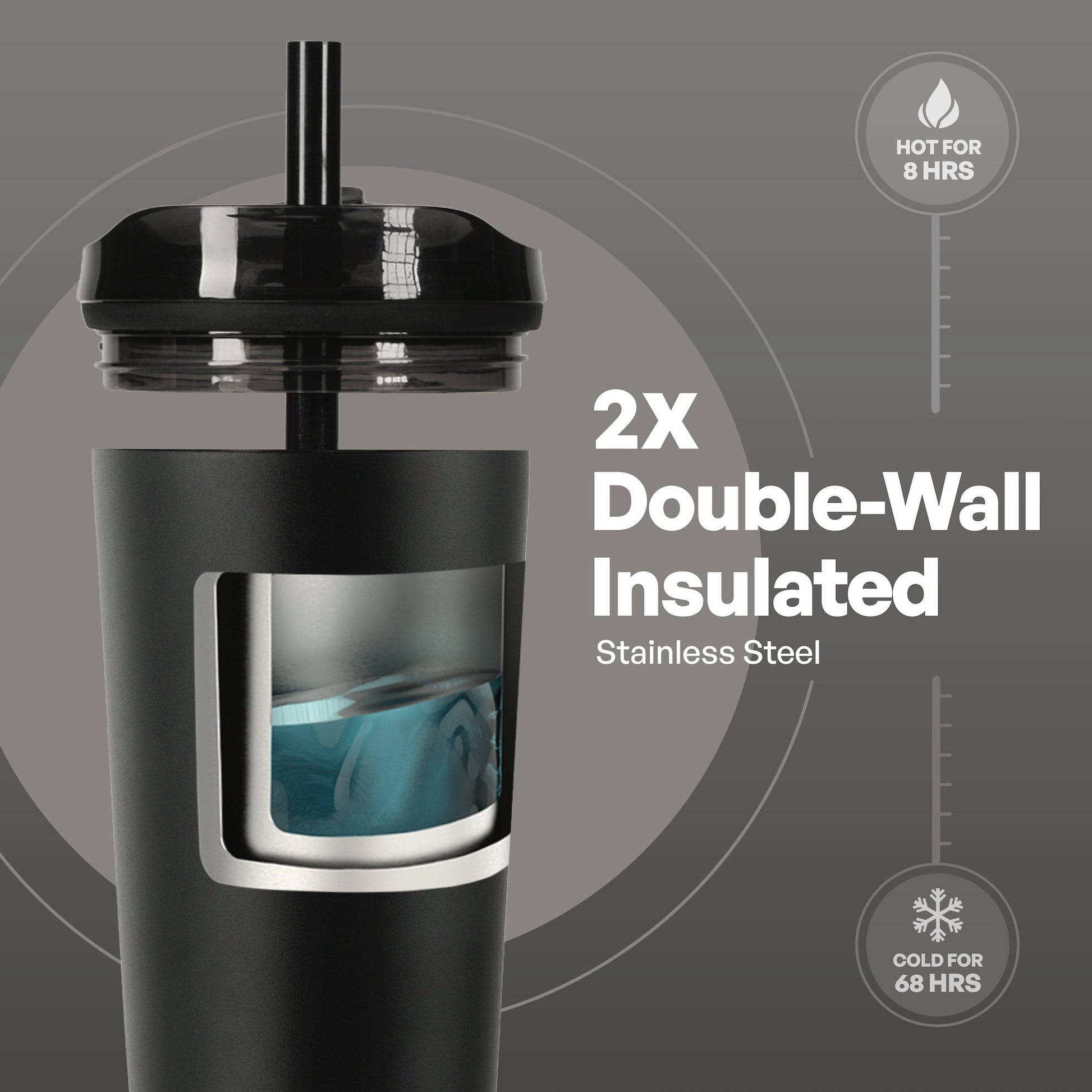 Premium quality reusable drinkware for everyday hydration.