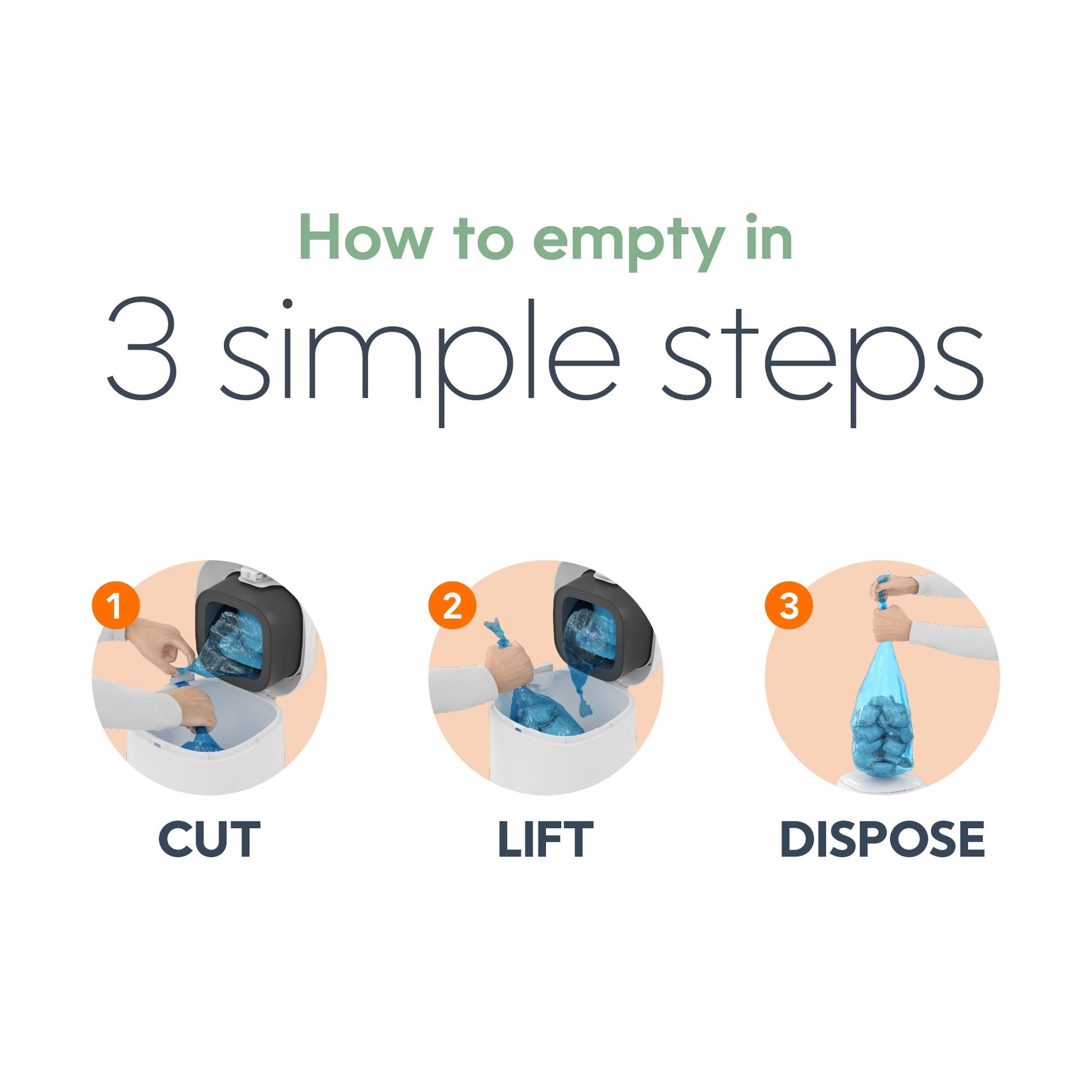 Diaper disposal product – convenient and practical item used for storing or managing baby diapers at home or on the go