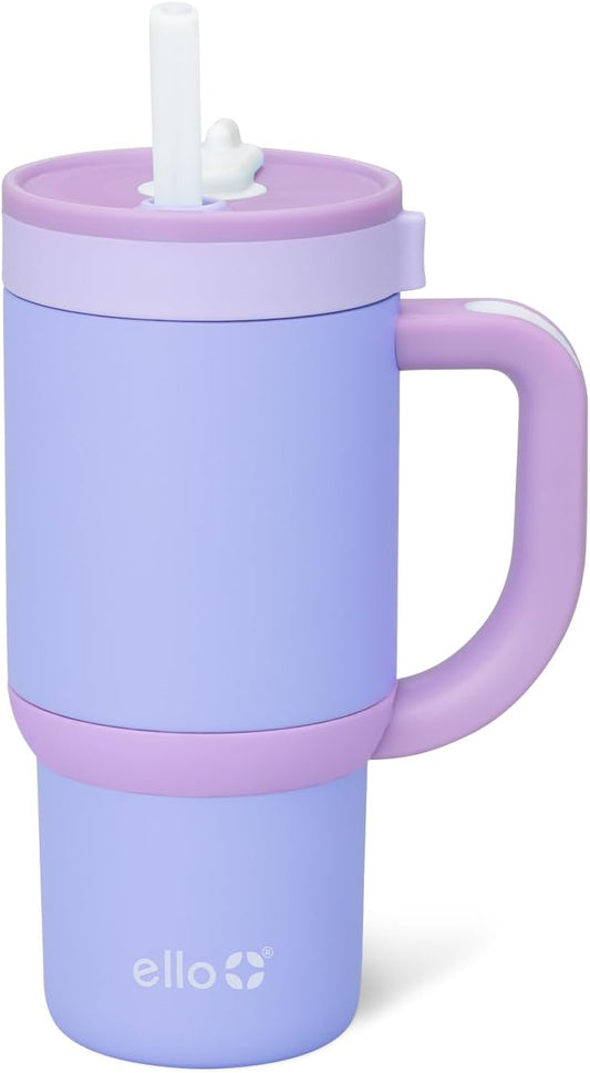 Kids’ tumbler made for daily use, offering a convenient straw and protective lid for mess-free drinking