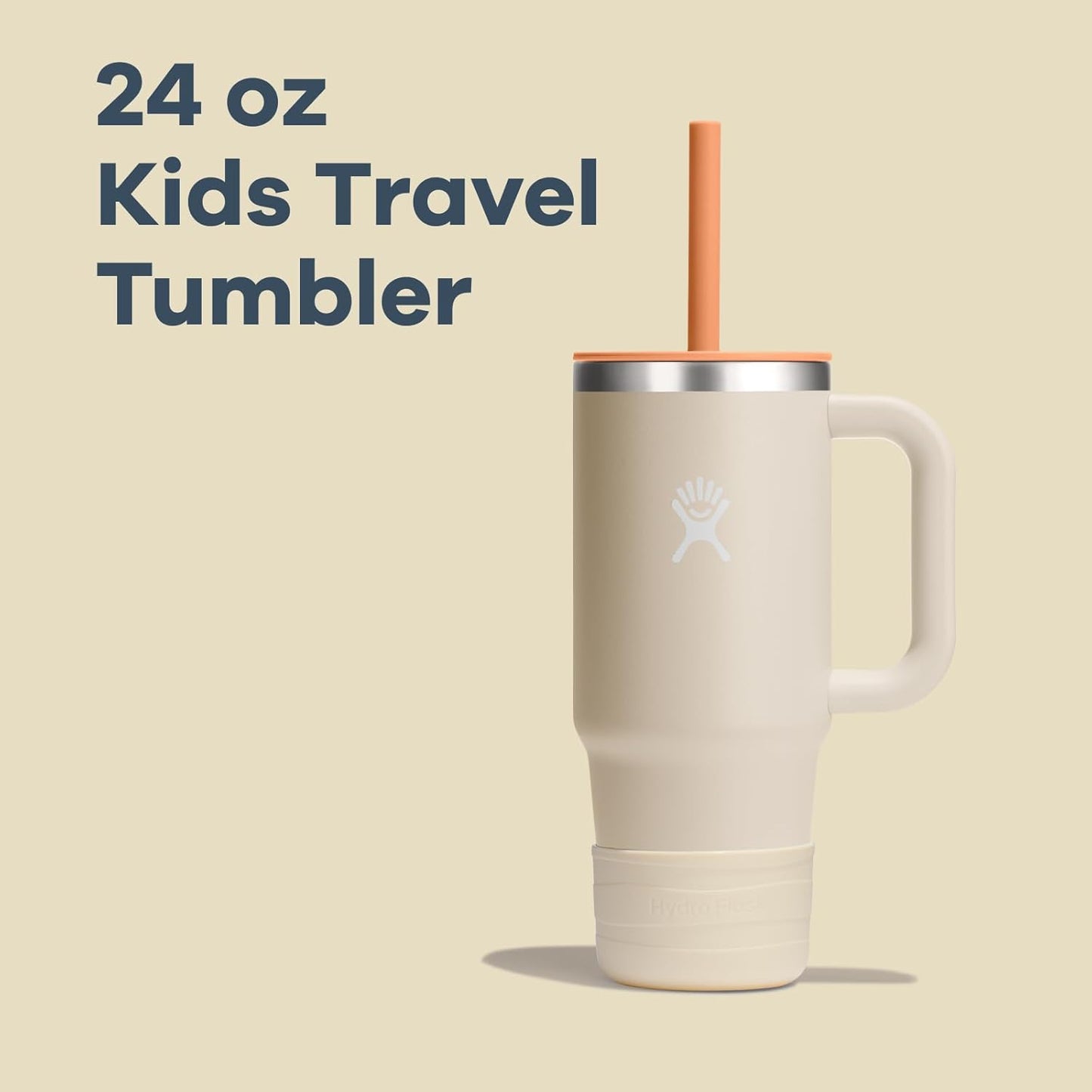 Image displaying a kid's tumbler and text about it's details