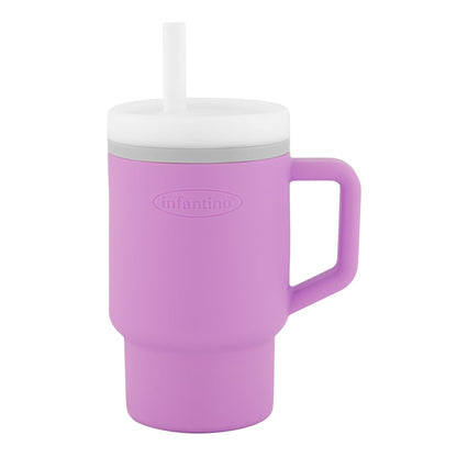 Kids’ tumbler made for daily use, offering a convenient straw and protective lid for mess-free drinking