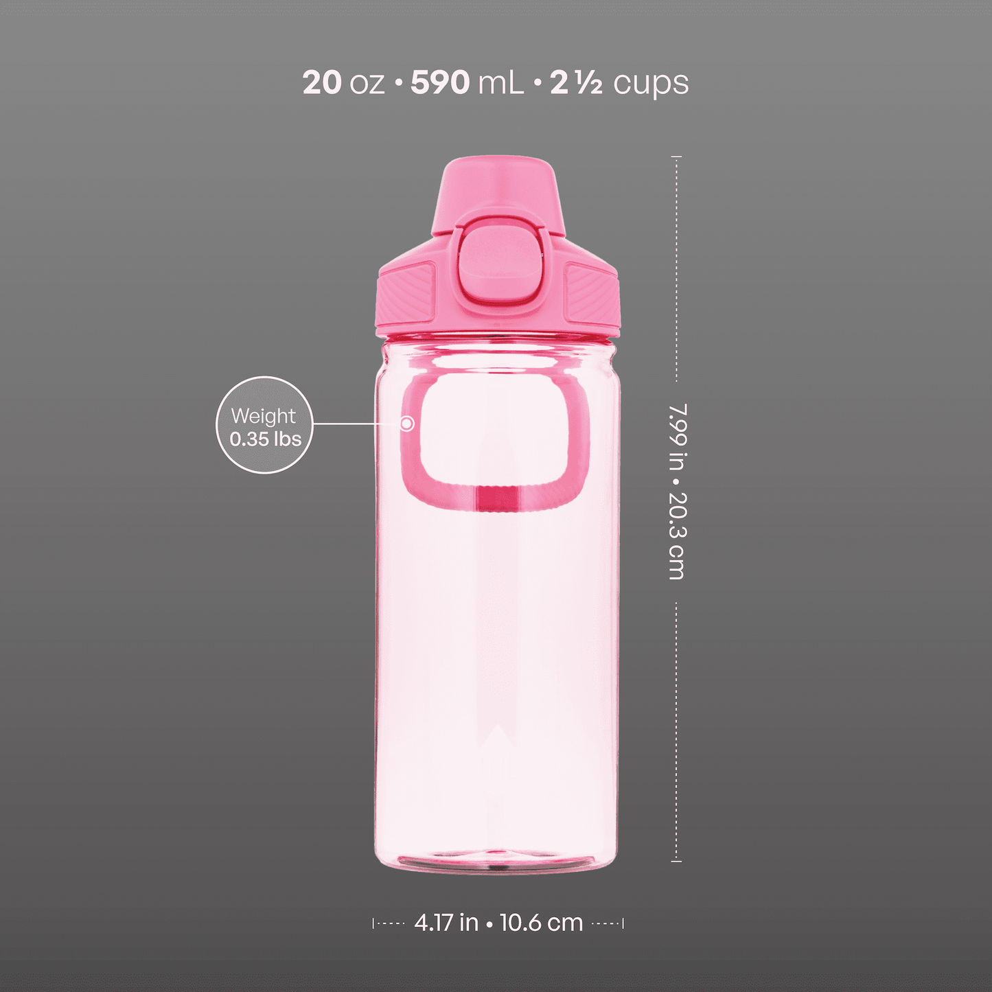 TAL Tritan Ranger Lock Water Bottle 20 fl oz