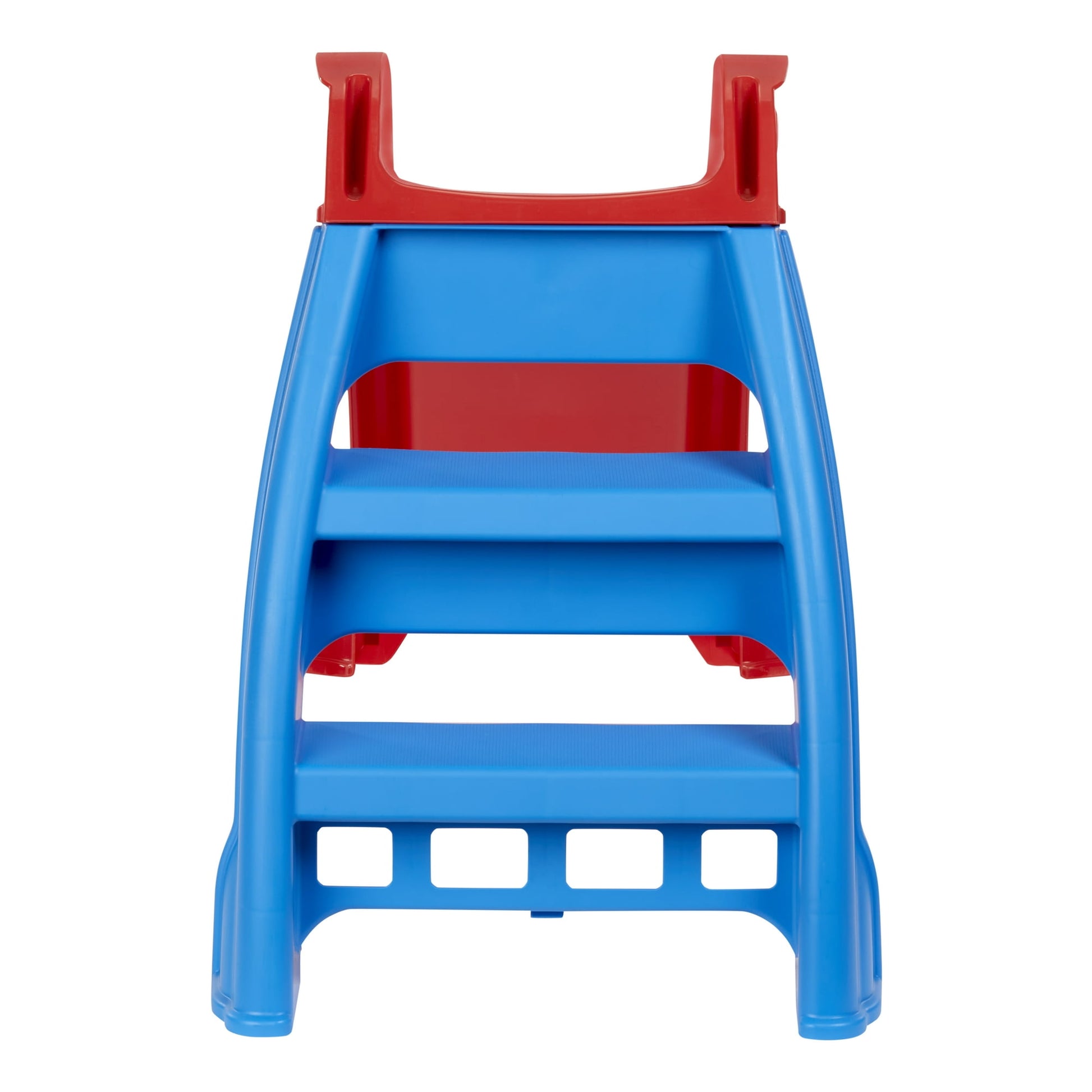 Colorful kids outdoor play equipment for active backyard fun and physical play for toddlers and young children.