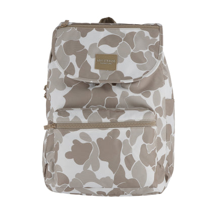 Women's top loader backpack featuring a roomy main compartment for laptops, books, and daily essentials.