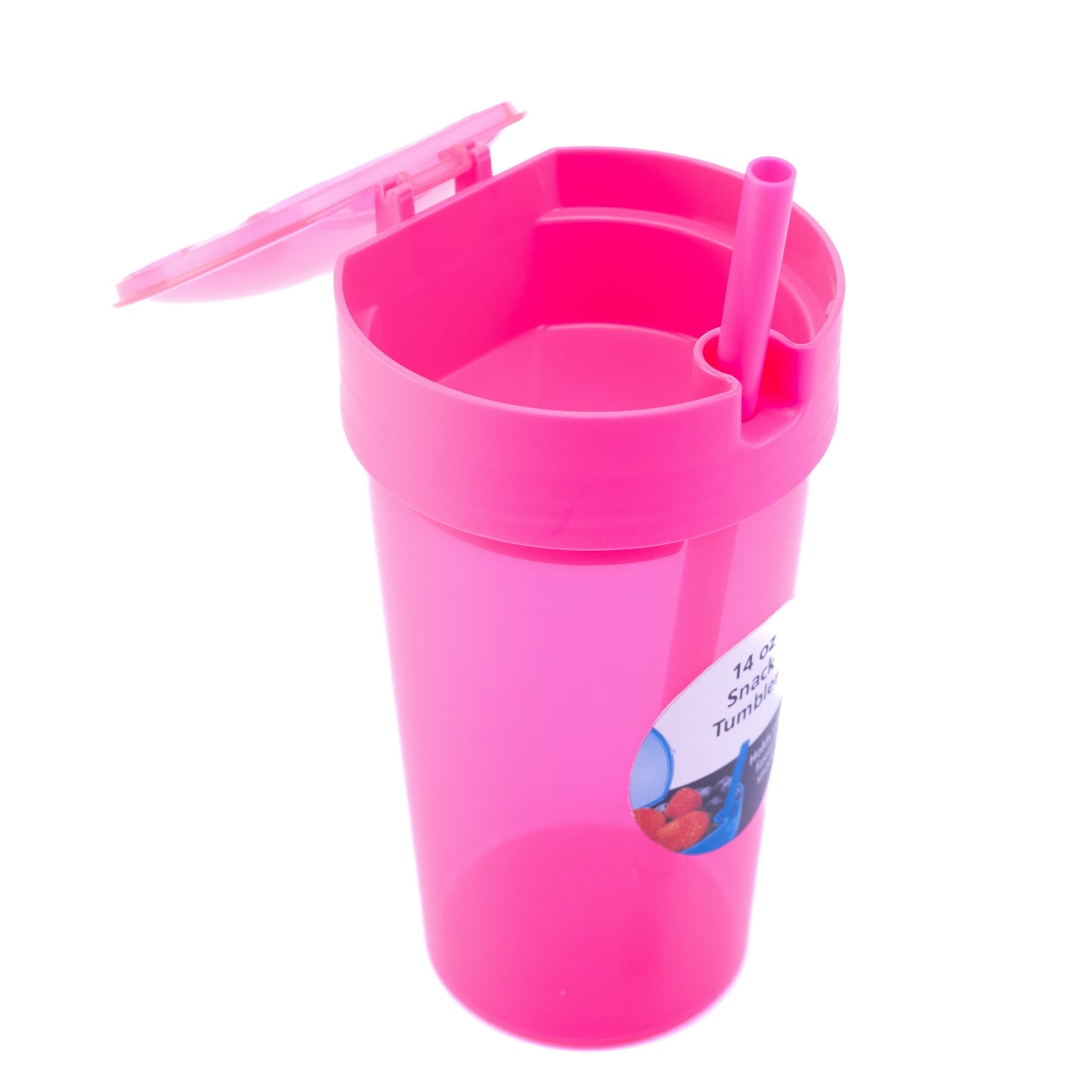 Kids’ tumbler made for daily use, offering a convenient straw and protective lid for mess-free drinking