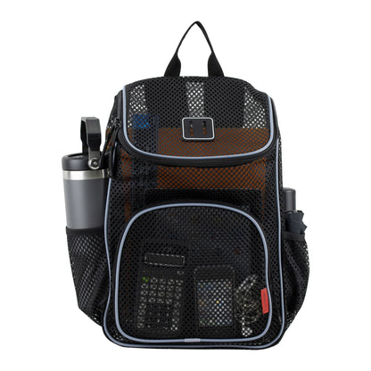 Lightweight breathable mesh backpack for school and gym