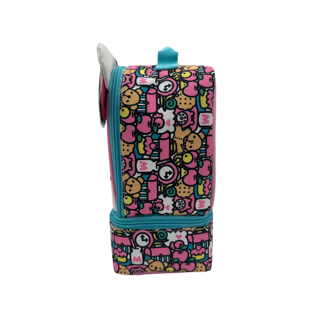 Insulated lunch bag displayed on a white background.