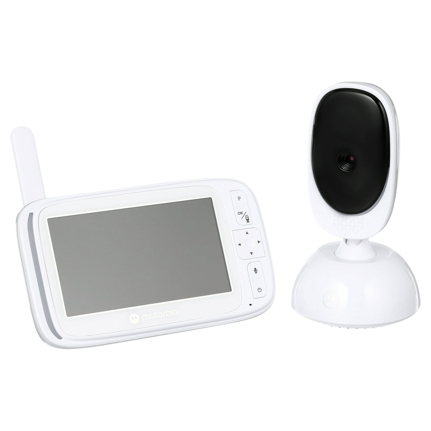 A video baby monitor system, including a parent unit with a screen and a baby unit camera