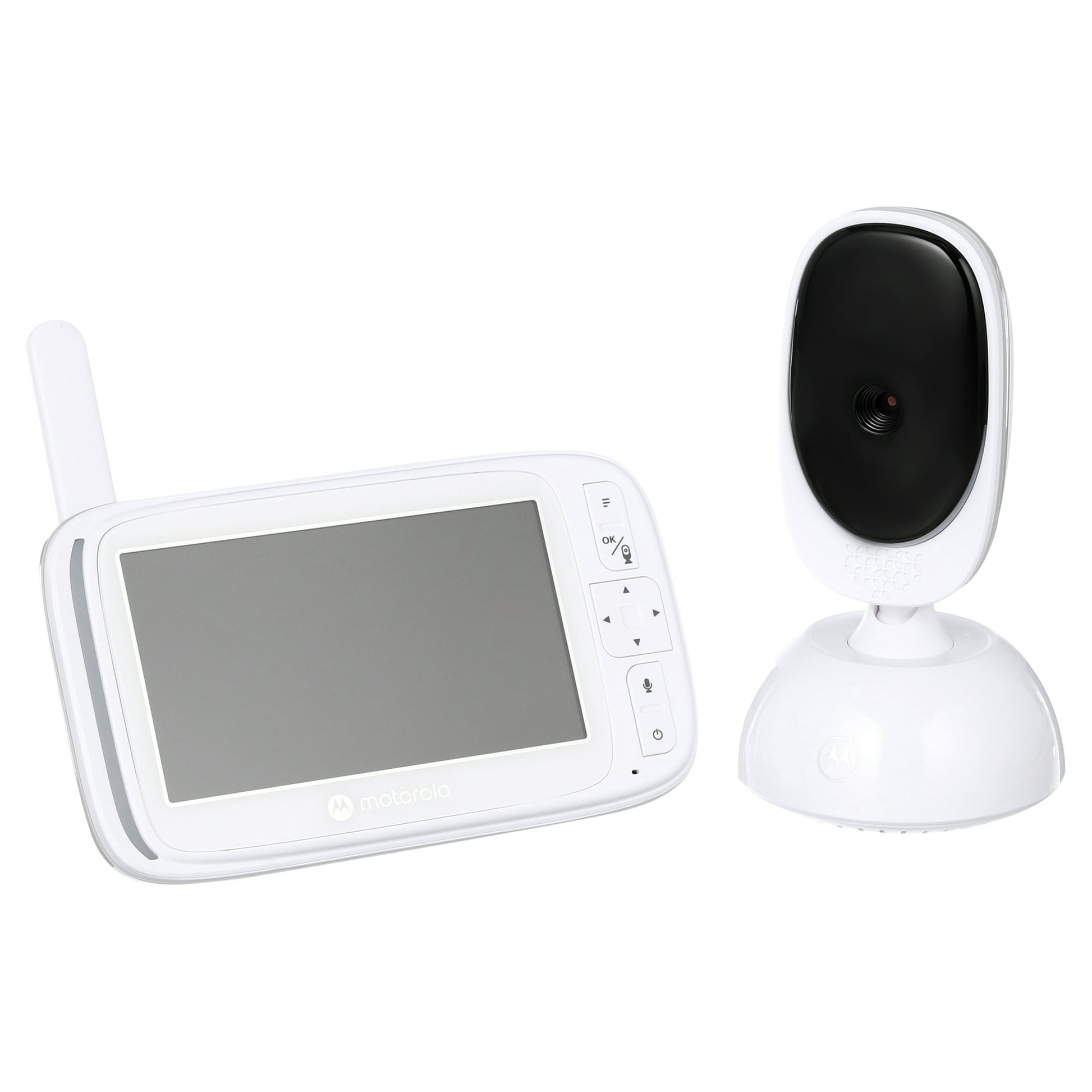 A video baby monitor system, including a parent unit with a screen and a baby unit camera