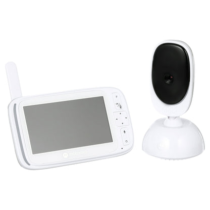 A video baby monitor system, including a parent unit with a screen and a baby unit camera