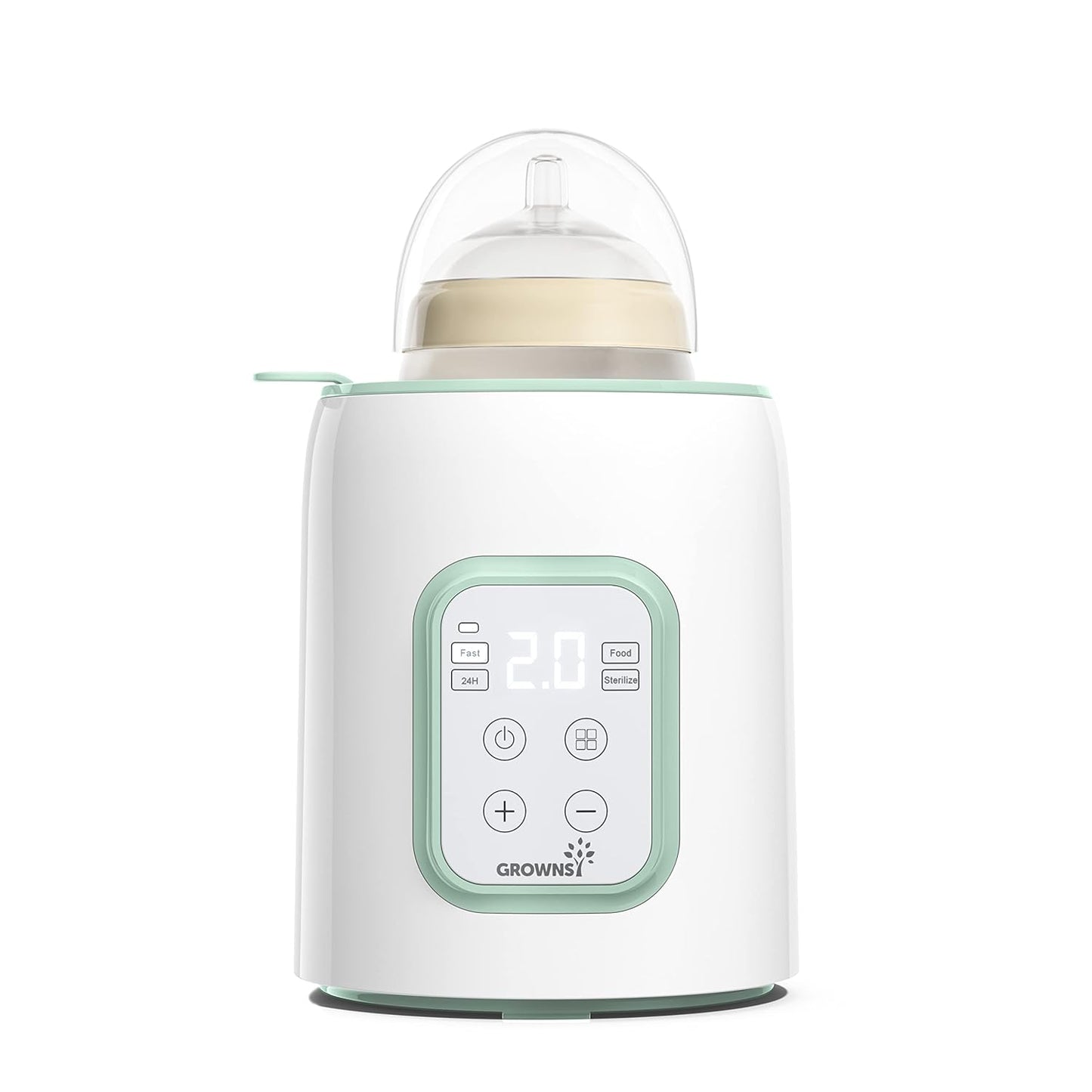 Baby bottle warmer/sterilizer – feeding essential designed to safely warm and sanitize bottles and baby food