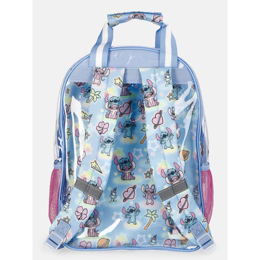 Durable clear backpack for school and work