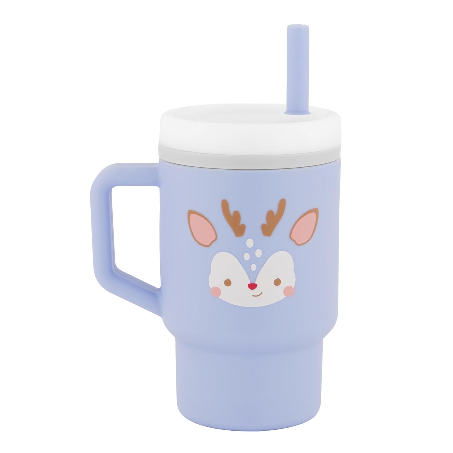Kids’ tumbler made for daily use, offering a convenient straw and protective lid for mess-free drinking